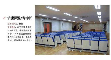 木丝吸音板对吸音装饰的优势特点